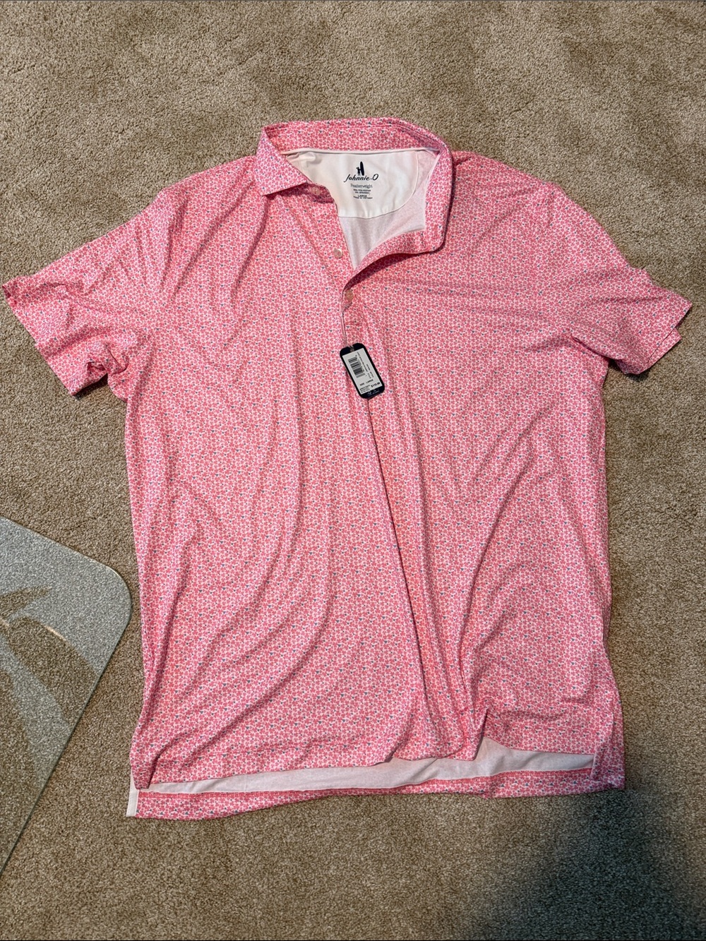 Johnnie-O Featherweight Golf Polo Large